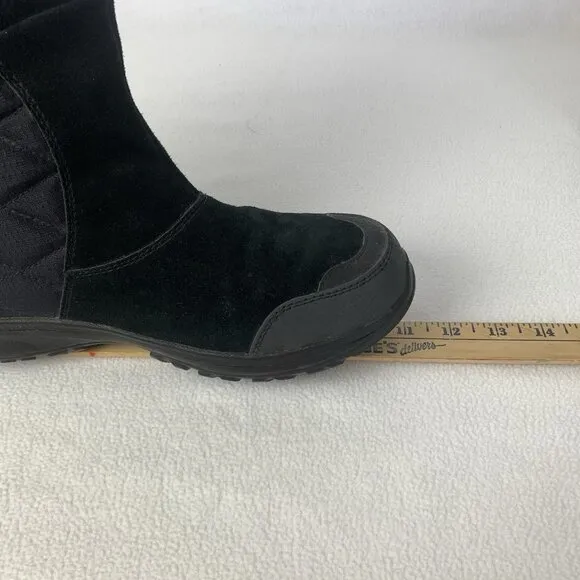 Columbia Women's Ice Maiden Waterproof Snow Boots Black Size US 10