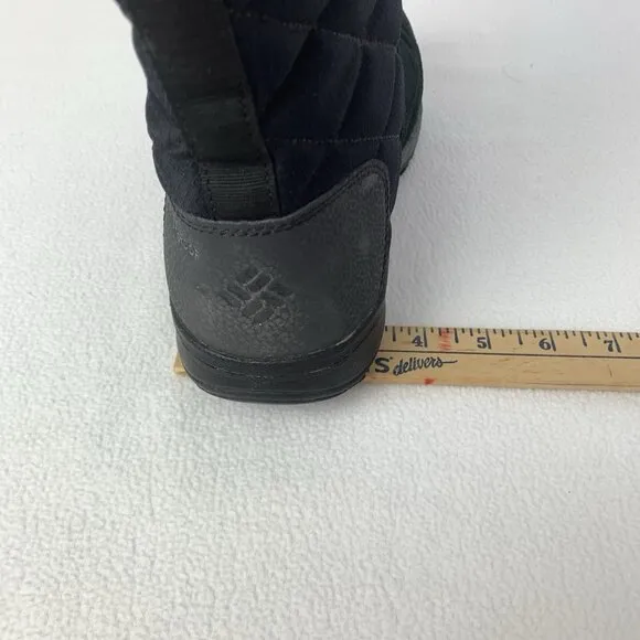 Columbia Women's Ice Maiden Waterproof Snow Boots Black Size US 10