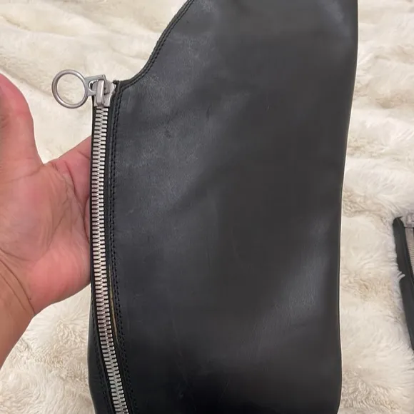 COPY - ASH Seven Over The Knee Tall Black Leather Boots Size 7
