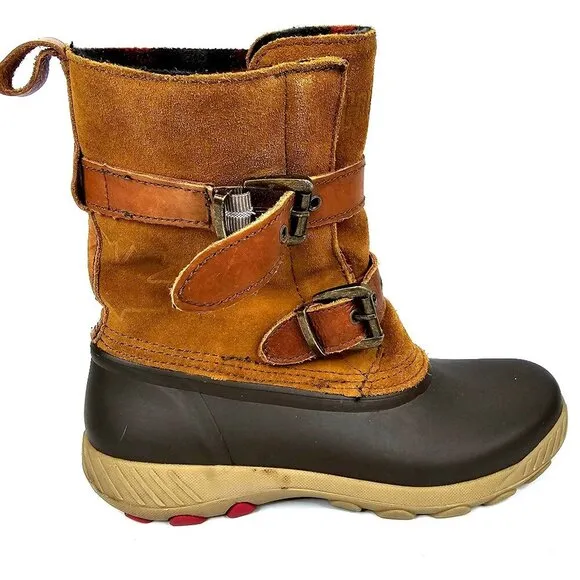 Cougar Leather Waterproof Brown Boots Women's Size 9
