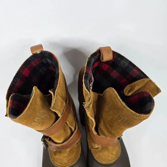 Cougar Leather Waterproof Brown Boots Women's Size 9