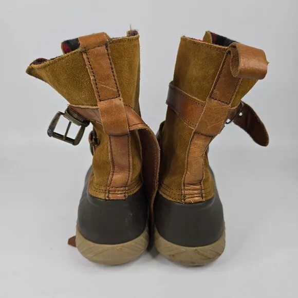 Cougar Leather Waterproof Brown Boots Women's Size 9