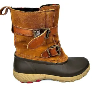 Cougar Leather Waterproof Brown Boots Women's Size 9