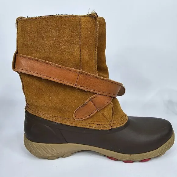 Cougar Leather Waterproof Brown Boots Women's Size 9
