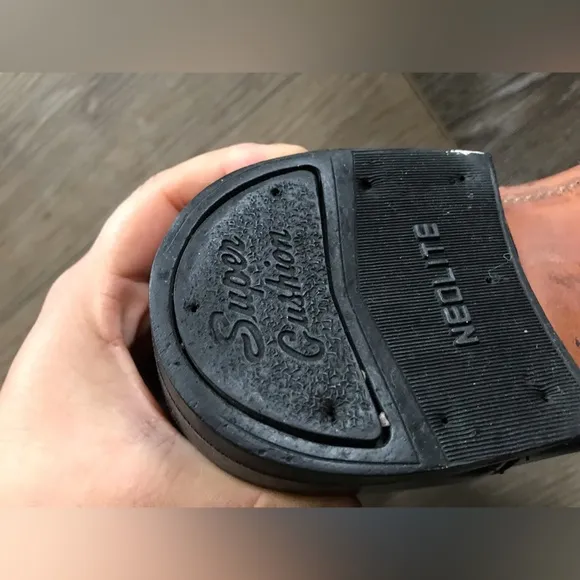 Cowboy boots black leather neolite