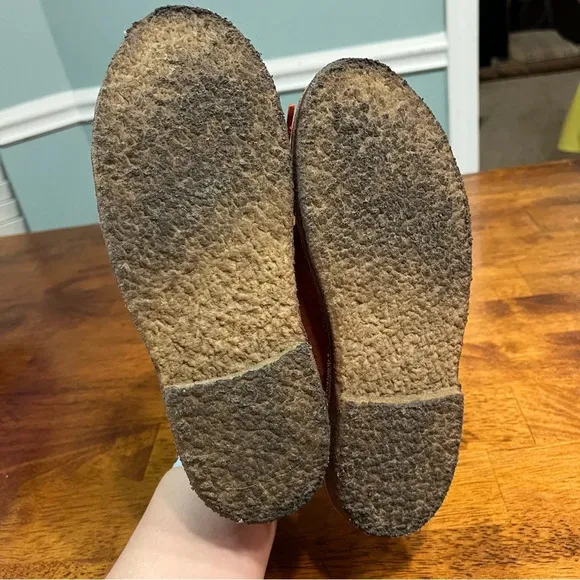 Crewcuts Kids' 1990 MacAlister boots in suede chukka made in Italy size J2