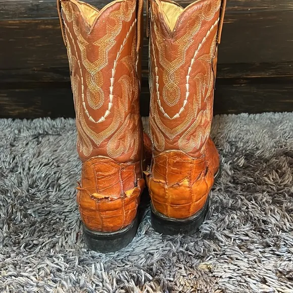 Croc real leather boots