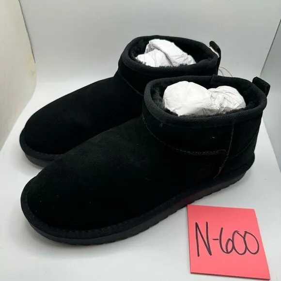 CUSHIONAIRE Women's pull on boot 8.5 BLACK NWT