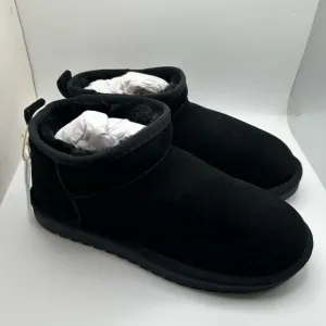 CUSHIONAIRE Women's pull on boot 8.5 BLACK NWT