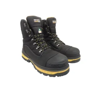 Dakota Men's Comp Toe Comp Plate 8560 Ballistic Nylon WP Work Boots Black 12M
