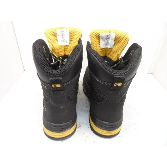 Dakota Men's Comp Toe Comp Plate 8560 Ballistic Nylon WP Work Boots Black 12M