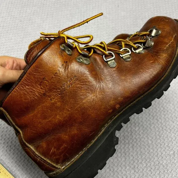 Danner 8290 Cascade Leather Hiking Backpacking Trail Mens Boots Sz 9 Vintage