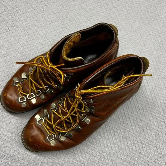 Danner 8290 Cascade Leather Hiking Backpacking Trail Mens Boots Sz 9 Vintage