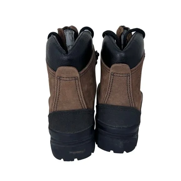 Danner Combat Hiker Hiking Boots Lace Up Round Toe Leather 43513X Brown Size‎ 3