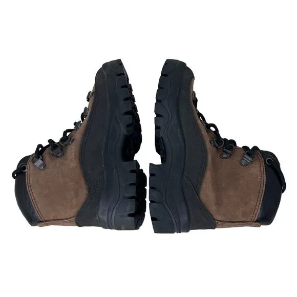 Danner Combat Hiker Hiking Boots Lace Up Round Toe Leather 43513X Brown Size‎ 3