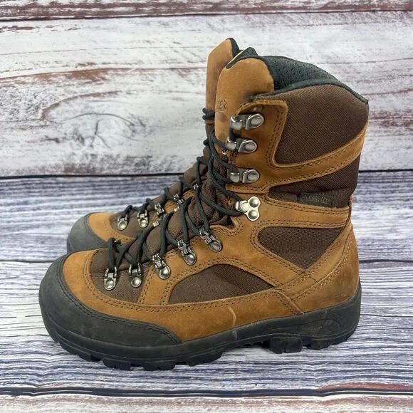 Danner Gila 8” Brown Leather 46114 Gore Tex Hunting Boots Women’s Size 8