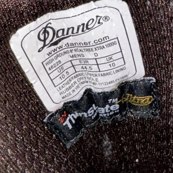 Danner High Men's 10.5 Ground Real‎ Tree 7000 Gram Hunting Boots Camo Gore Tex
