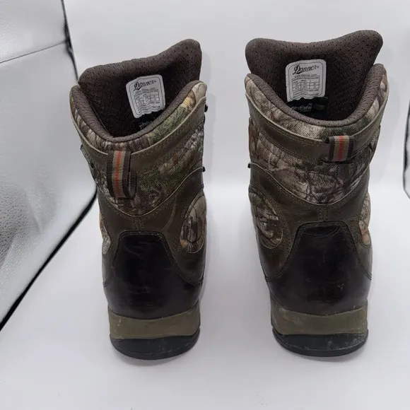 Danner High Men's 10.5 Ground Real‎ Tree 7000 Gram Hunting Boots Camo Gore Tex