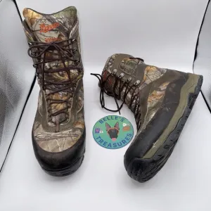 Danner High Men's 10.5 Ground Real‎ Tree 7000 Gram Hunting Boots Camo Gore Tex