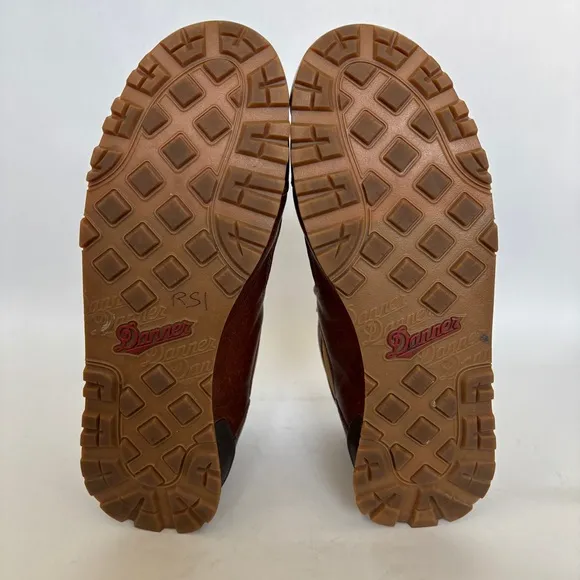 Danner mens Jag Monk lace up casual outdoor Brown and Tan Hiking Boots size 10