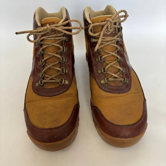 Danner mens Jag Monk lace up casual outdoor Brown and Tan Hiking Boots size 10