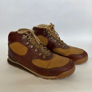Danner mens Jag Monk lace up casual outdoor Brown and Tan Hiking Boots size 10