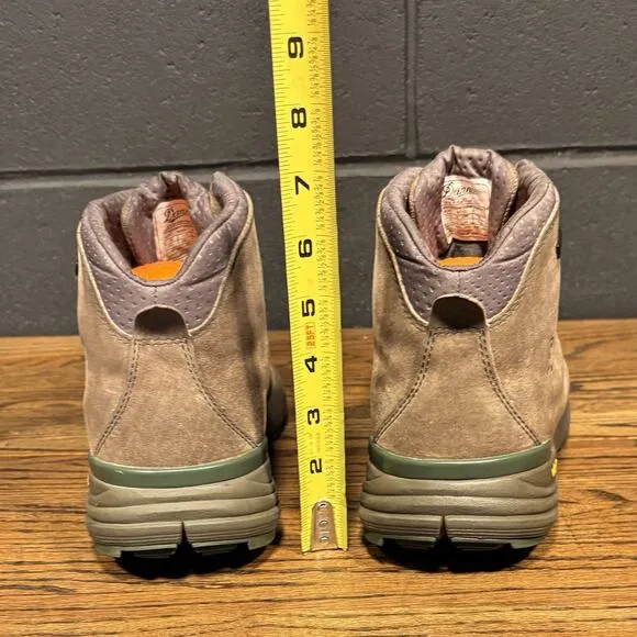 Danner Mountain Brown Green Leather Hiking Boots Men’s 10 D