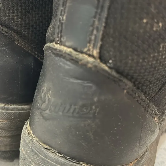 Danner Scorch Side-Zip Men's 8&quot; Black Danner Dry Waterproof Boots - 11.5