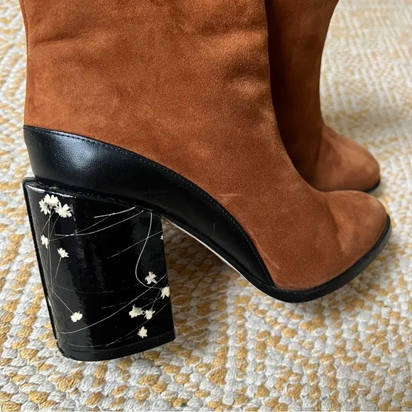 Dear Frances Spirit Boots in Copper Suede 36