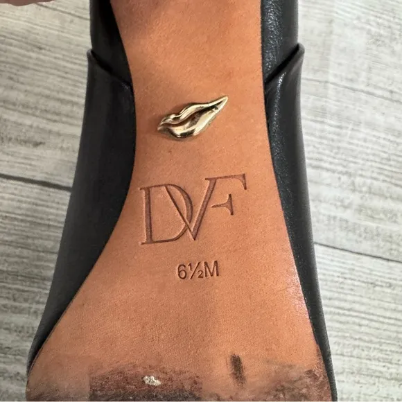 Diane von Furstenberg Leather Glenda Boots