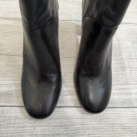 Diane von Furstenberg Leather Glenda Boots