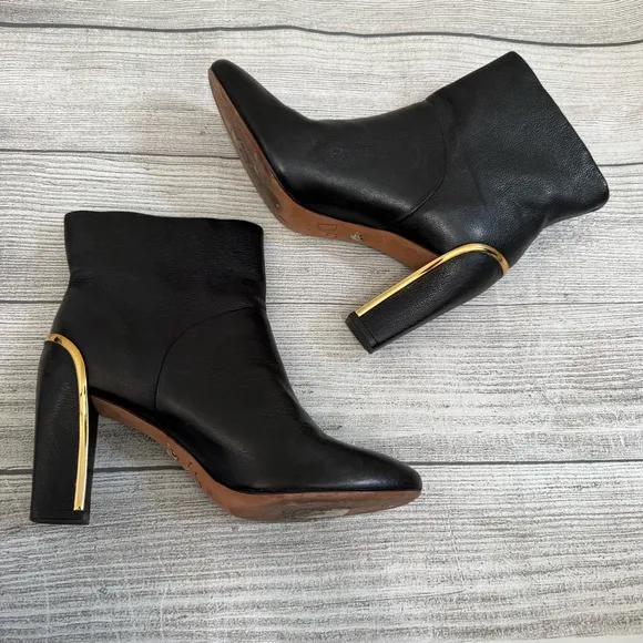 Diane von Furstenberg Leather Glenda Boots