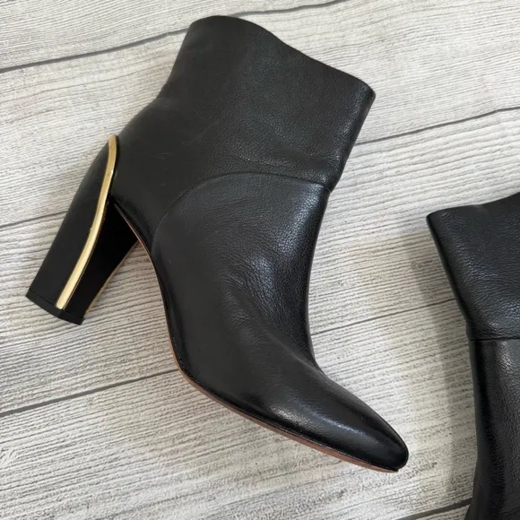 Diane von Furstenberg Leather Glenda Boots