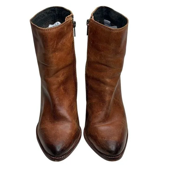 Diba True supple leather Tall Toes boots Brown Size 8