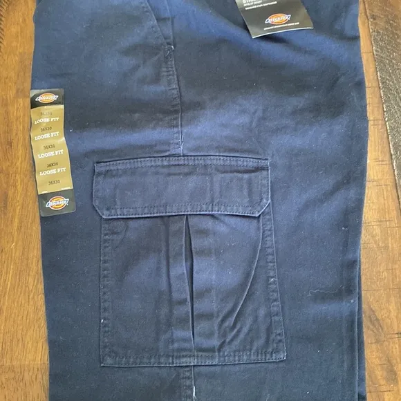 Dickies Mens and Big Mens Loose Fit Straight Leg Cargo Pants