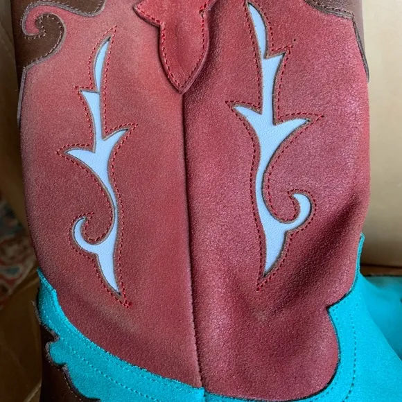 Diego di Lucca D-Drifter western Cowgirl boots 7M