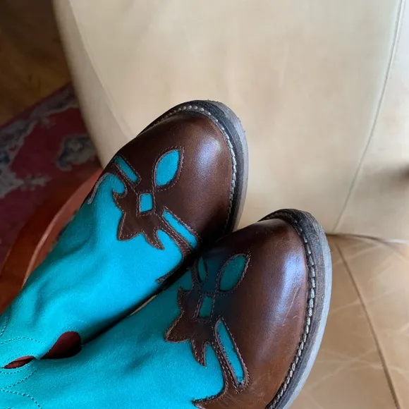Diego di Lucca D-Drifter western Cowgirl boots 7M