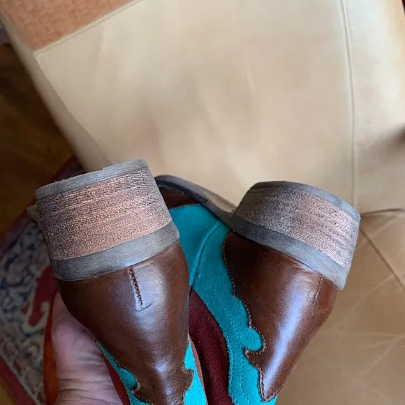 Diego di Lucca D-Drifter western Cowgirl boots 7M