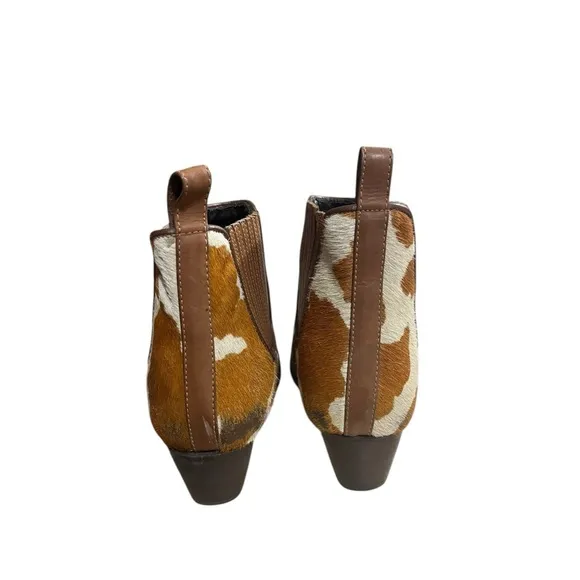 Dingo Cow Print Hair Hide Boots