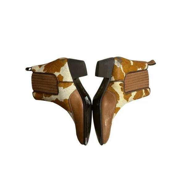 Dingo Cow Print Hair Hide Boots