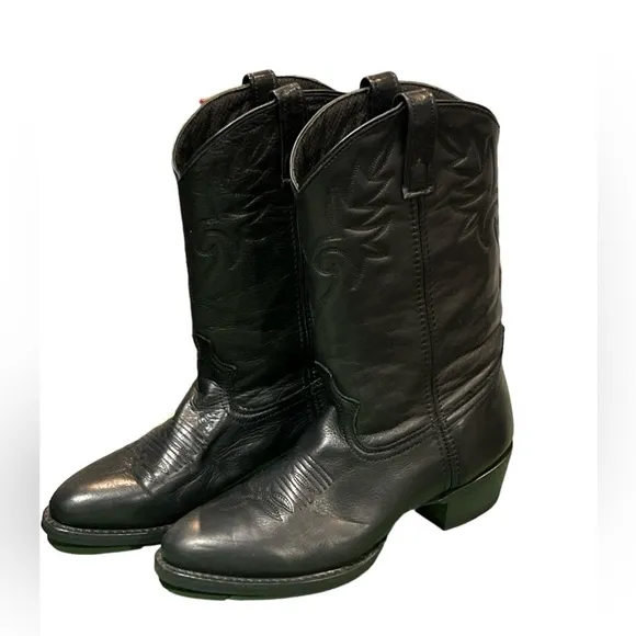 Dingo Western Black Boots Size 9D.