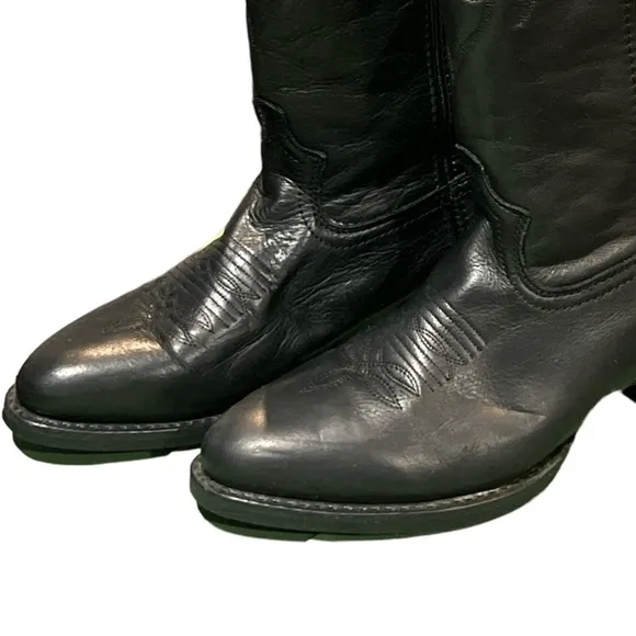 Dingo Western Black Boots Size 9D.