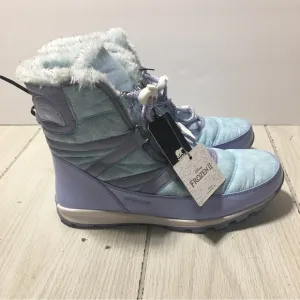 DISNEY SOREL Youth Whitney Short Lace FROZEN ELSA Waterproof Boots Girl Sz 7 NEW