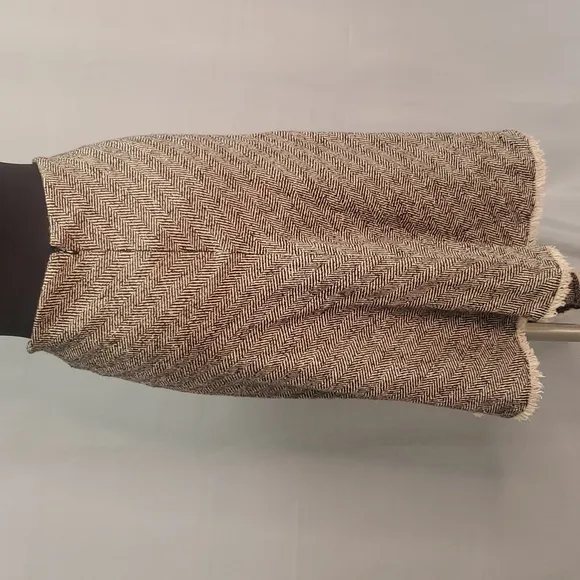 DKNY VTG Tweed Wool Asymetrical Skirt Size 12