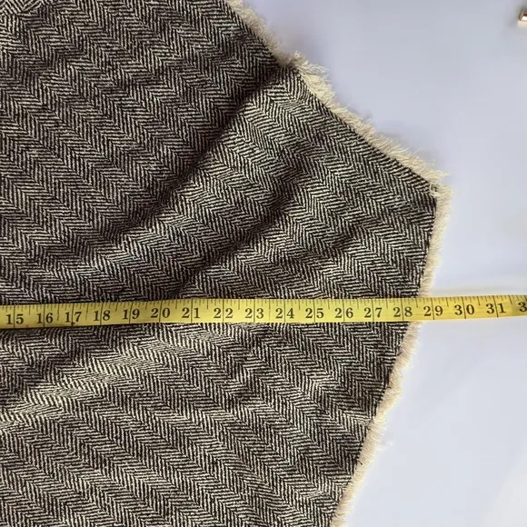 DKNY VTG Tweed Wool Asymetrical Skirt Size 12