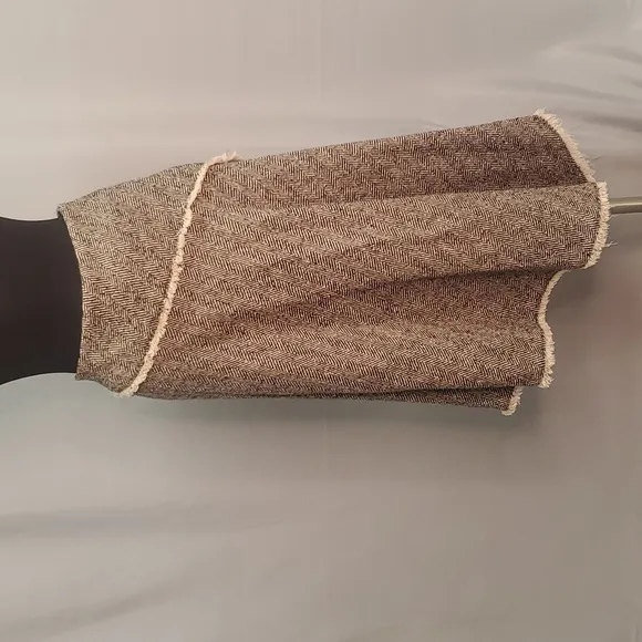 DKNY VTG Tweed Wool Asymetrical Skirt Size 12