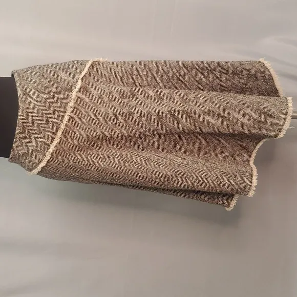 DKNY VTG Tweed Wool Asymetrical Skirt Size 12