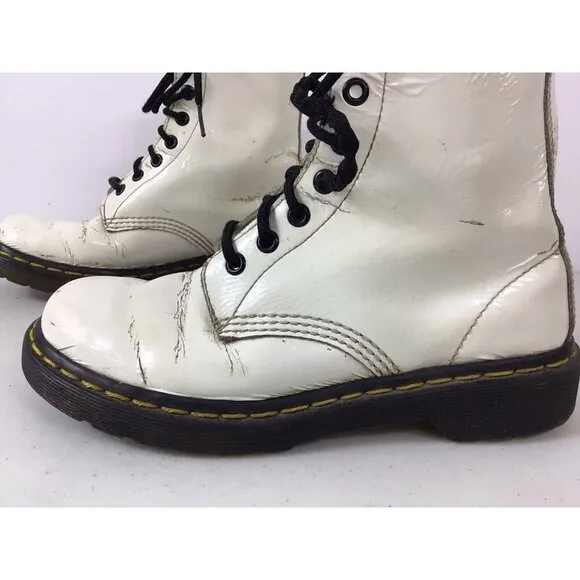 DOC MARTENS Leather Boots Womens 7