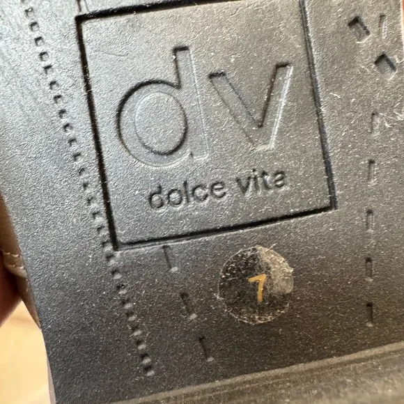 Dolce Vita Gray Leather Knee High Riding Boots size 7 New in box