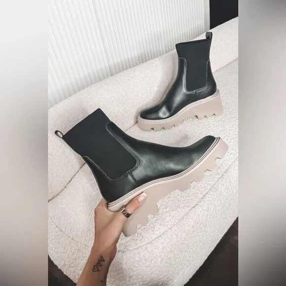 Dolce Vita Hoven H2O Boots Onyx Leather